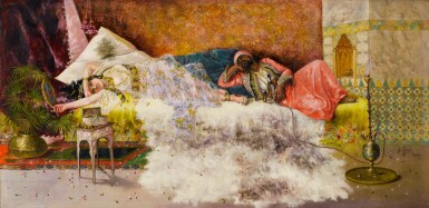 View full screen - View 1 of Lot 50. ANTONIO RIVAS | IN THE HAREM.