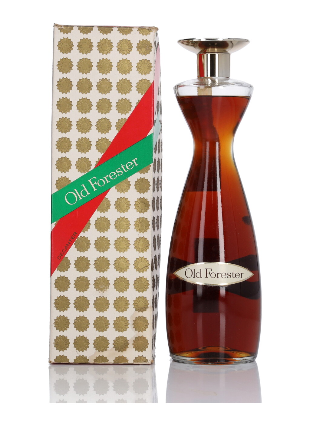 View full screen - View 1 of Lot 165. Old Forester Bottled In Bond 100 Proof 1953 (1 Bottle 4/5 Quart).