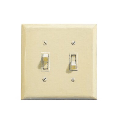View full screen - View 1 of Lot 435. Untitled (double light switch).