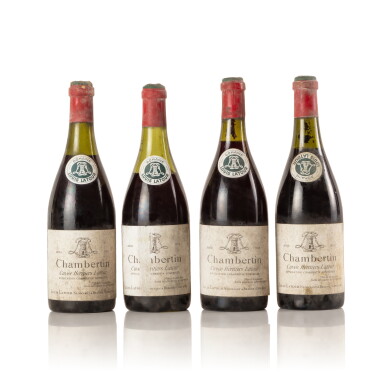View full screen - View 1 of Lot 459. Chambertin, Cuvée Heritiers Latour 1919 Louis Latour (4 BT).