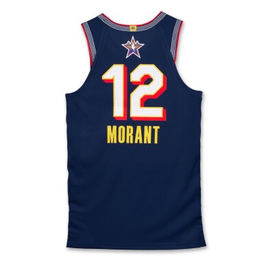 View full screen - View 1 of Lot 36. Ja Morant ‘NBA All-Star’ Prototype Jersey.
