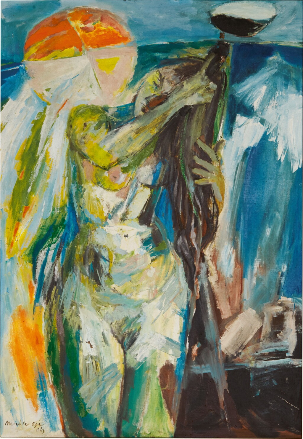 View full screen - View 1 of Lot 283. MOCHTAR APIN 莫達·阿賓 | MENYISIR (COMBING) 梳理.