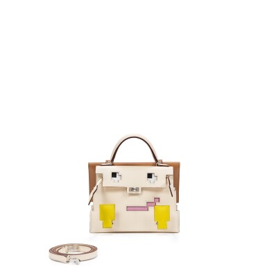 View full screen - View 1 of Lot 679. Nata, Chai, Lime et Mauve Sylvestre Epsom Kellydole Picto Palladium Hardware, 2023.