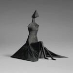 LYNN CHADWICK, R.A. | SITTING WOMAN IN ROBES IV
