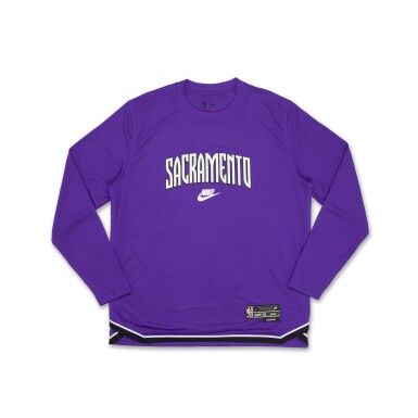 View full screen - View 1 of Lot 264. Mason Jones Sacramento Kings 2024-2025 Game Worn Classic Edition Warmup Top .