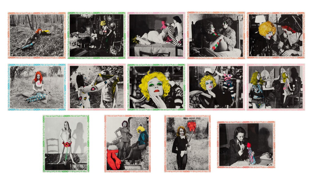 View full screen - View 1 of Lot 4. NIKI DE SAINT-PHALLE | DADDY, 1972 (14 WORKS) FILM STILLS FROM "DADDY" DIRECTED BY NIKI DE SAINT PHALLE AND PETER WHITEHEAD.