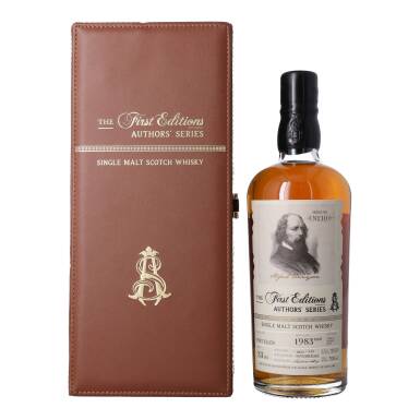 View full screen - View 1 of Lot 5251. Port Ellen The First Editions Author's Series 33 Year Old 55.9 abv 1983 (1 BT70).