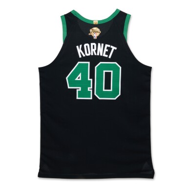 View full screen - View 1 of Lot 21. Luke Kornet Boston Celtics 2024 NBA Finals Game Worn Statement Edition Jersey | Game 2 .
