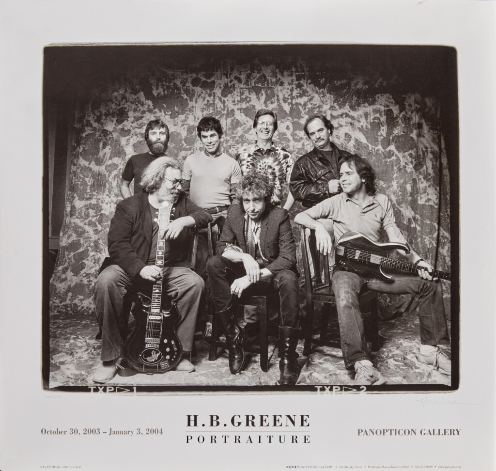 View full screen - View 1 of Lot 132. Herb Greene | Dylan and the Dead.