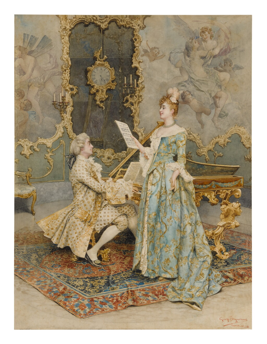 View full screen - View 1 of Lot 31. GIUSEPPE SIGNORINI | THE SOLOIST.