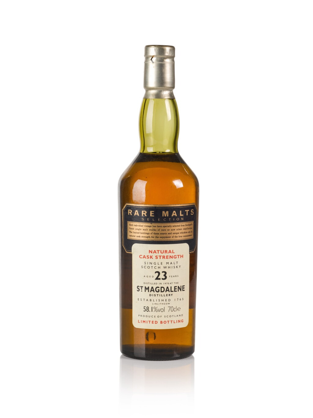 View full screen - View 1 of Lot 170. St. Magdalene 23 Year Old Rare Malts Collection 58.1 abv 1970.