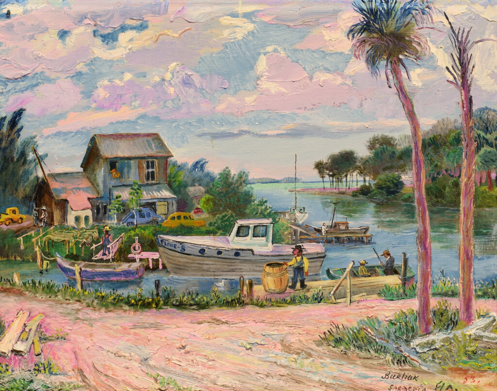 View full screen - View 1 of Lot 2286. Fishing Station in Sarasota, Florida.
