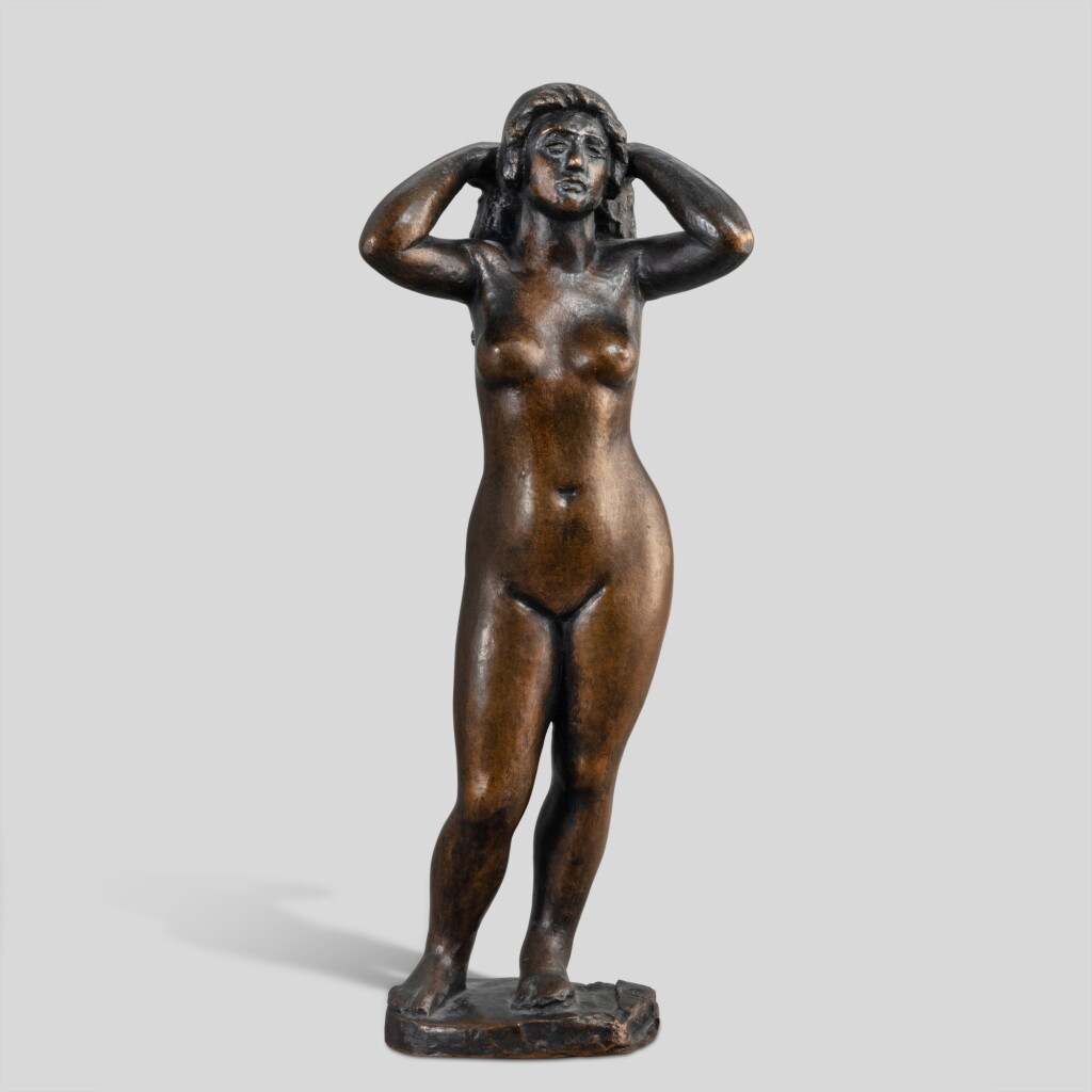 View full screen - View 1 of Lot 2229. Baigneuse debout, se coiffant.