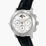 Grande Complication, Reference 3770 | A limited edition platinum minute repeating perpetual calendar chronograph wristwatch with moon phases and year indication | Made in 1991