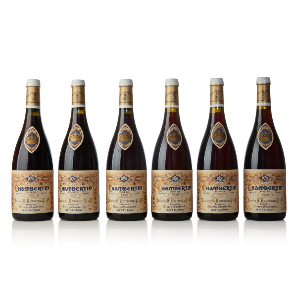 View full screen - View 1 of Lot 1037. Chambertin 1990 Domaine Armand Rousseau (12 BT).