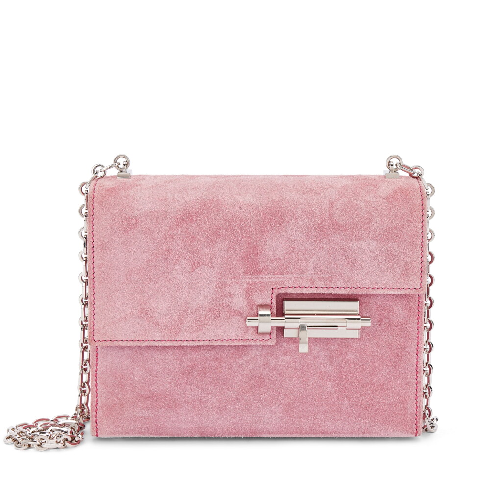 View full screen - View 1 of Lot 581. Rose Indien Doblis Mini Verrou 17 Palladium Hardware, 2022.