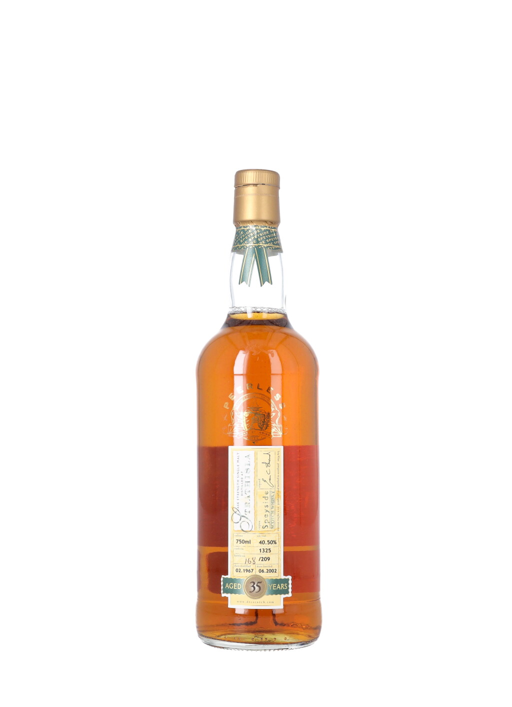 View full screen - View 1 of Lot 6062. Strathisla Duncan Taylor Peerless 35 Year Old 40.5 abv 1967 (1 BT75).