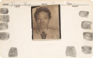 View full screen - View 1 of Lot 16. Select Mugshots and Fingerprints of Women, Fulton County Prison Farm, Atlanta, Georgia.