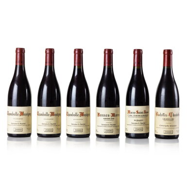 View full screen - View 1 of Lot 154. Domaine Georges Roumier Assortment 2000 (6 BT).