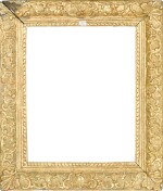 A Louis XIV carved giltwood frame