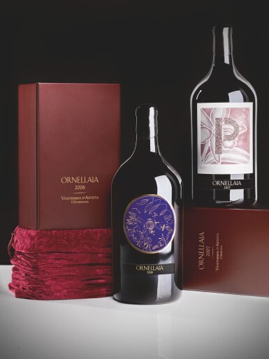 View full screen - View 1 of Lot 796. ORNELLAIA VENDEMMIA D'ARTISTA 2007 .