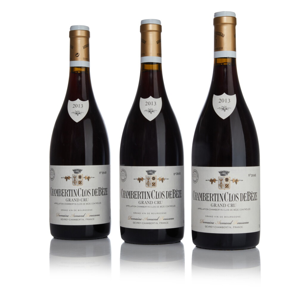 View full screen - View 1 of Lot 25. Chambertin, Clos de Bèze 2013 Domaine Armand Rousseau (3 BT).