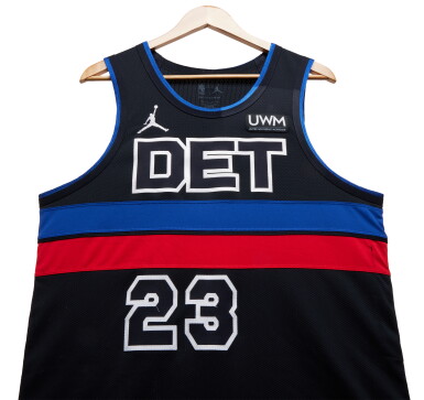 View full screen - View 1 of Lot 97. Jaden Ivey Detroit Pistons 2023-2024 Game Worn Statement Edition Jersey .