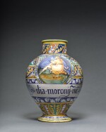 Maiolica vase