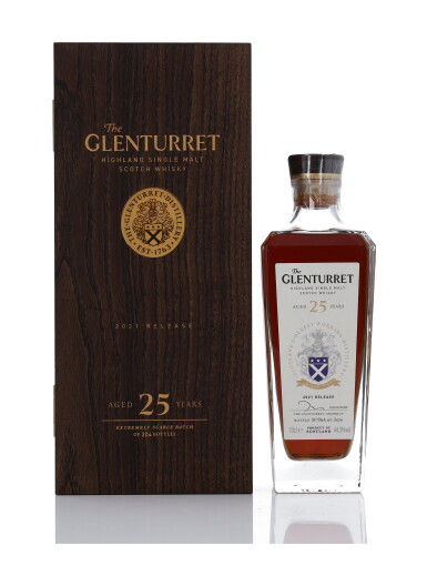 View full screen - View 1 of Lot 198. The Glenturret 25 Year Old 2021 Release 44.3 abv NV (1 Bottle 70cl).
