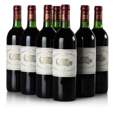 View full screen - View 1 of Lot 19. Château Margaux 1987 (7 BT).