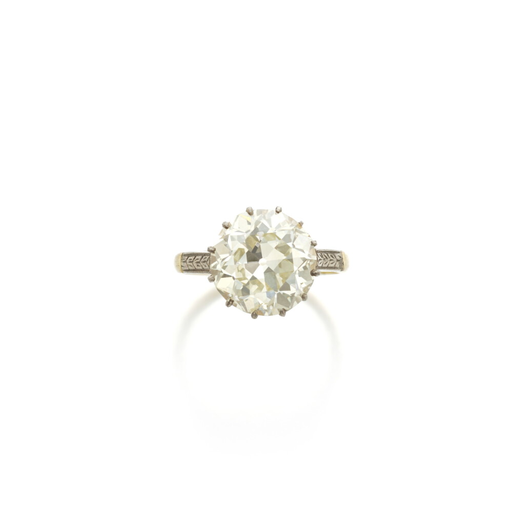 View full screen - View 1 of Lot 923. Diamond ring, early 20th century.