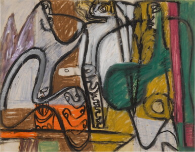 View full screen - View 1 of Lot 133. Trois femmes.