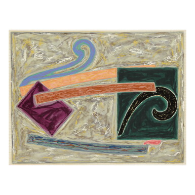 View full screen - View 1 of Lot 265. FRANK STELLA | INACCESSIBLE ISLAND RAIL (A. 110).