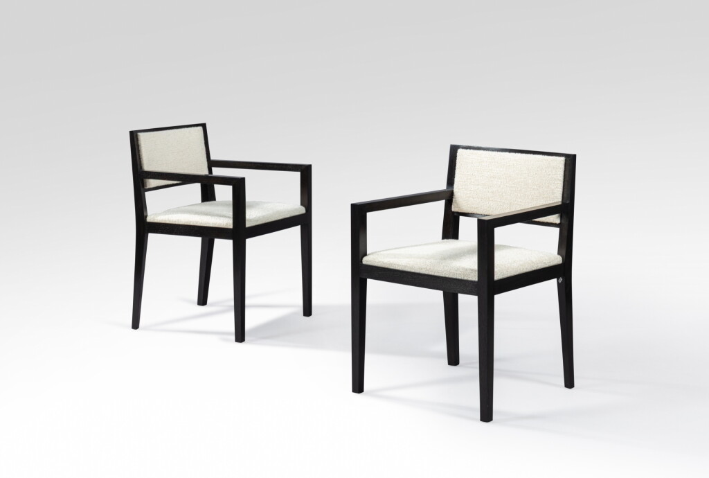 View full screen - View 1 of Lot 52. Pair of armchairs.