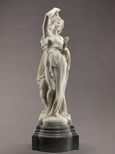 View full screen - View 1 of Lot 277. Woman with a mirror.