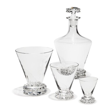 View full screen - View 1 of Lot 322. A Saint Louis 'Diamant' Pattern Table Service, 20th Century.