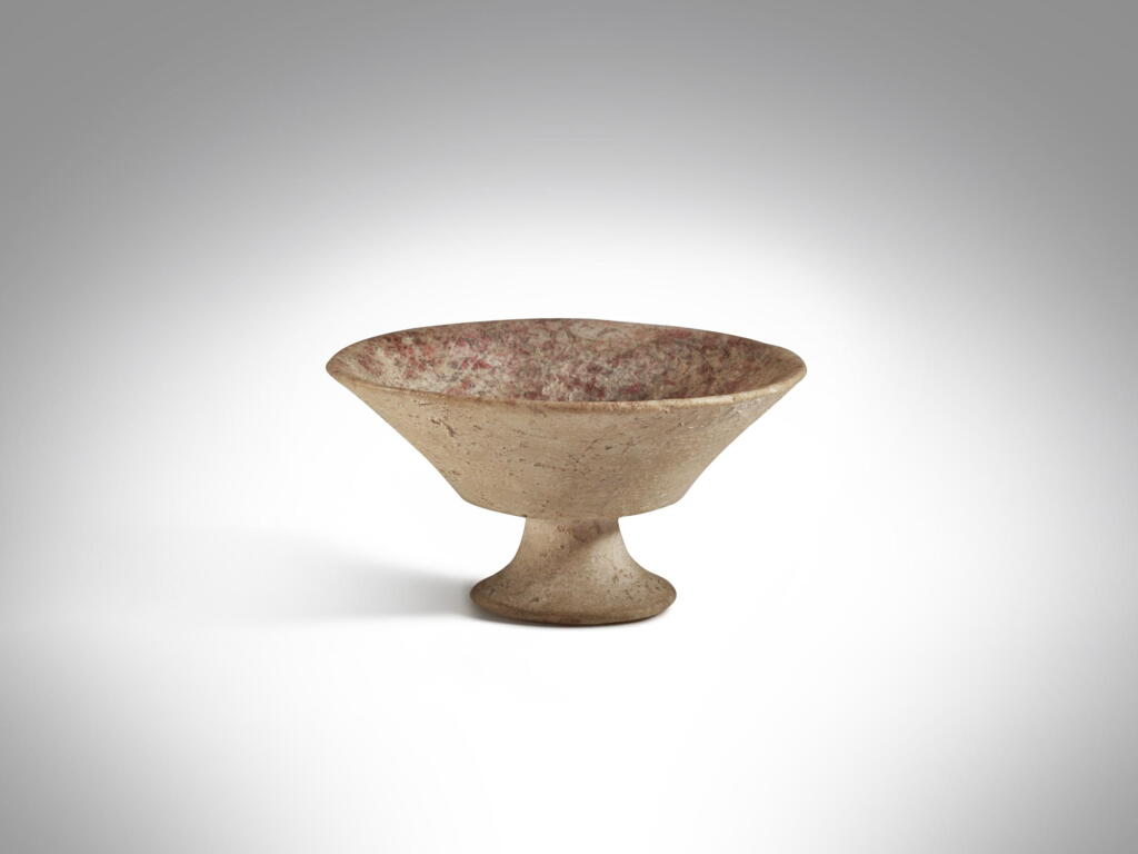 View full screen - View 1 of Lot 6. Cycladic Marble Cup, Early Bronze Age II, circa 2700 - 2200 BC.