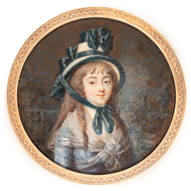 View full screen - View 1 of Lot 297. Portrait of a lady.