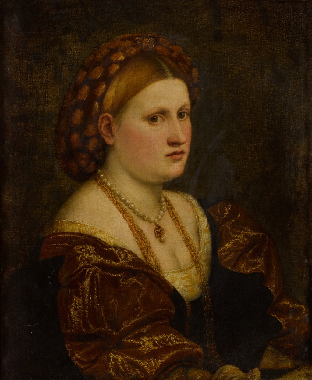 View full screen - View 1 of Lot 10. Portrait of a woman.