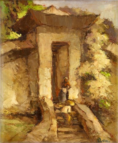 View full screen - View 1 of Lot 4588. Temple Gate | 廟門 .