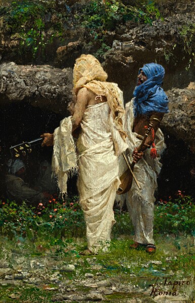 View full screen - View 1 of Lot 5. JOSÉ TAPIRÓ | THE MUSICIANS.