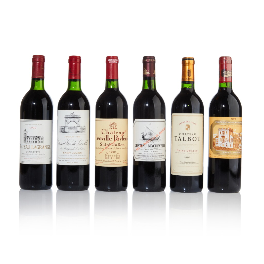 View full screen - View 1 of Lot 49. Bordeaux mixed lot from 1990 (72 BT).