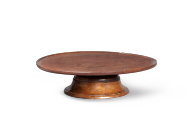 View full screen - View 1 of Lot 172. An English mahogany revolving stand, so called lazy Susan, 19th century | Plateau tournant en acajou, Angleterre, XIXe siècle.