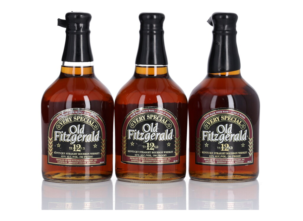 View full screen - View 1 of Lot 336. Old Fitzgerald Very Special 12 Year Old 90 Proof NV (3 Bottles 75cl).