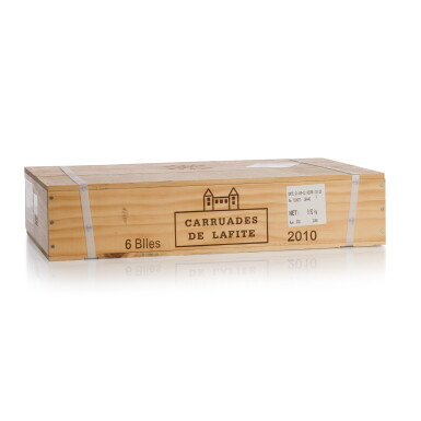 View full screen - View 1 of Lot 519. Carruades de Lafite 2010 (6 BT).