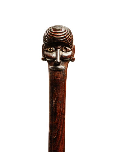 View full screen - View 1 of Lot 11. Bâton cérémoniel ua, Île de Pâques | Ceremonial staff, Easter Island (Rapa Nui).