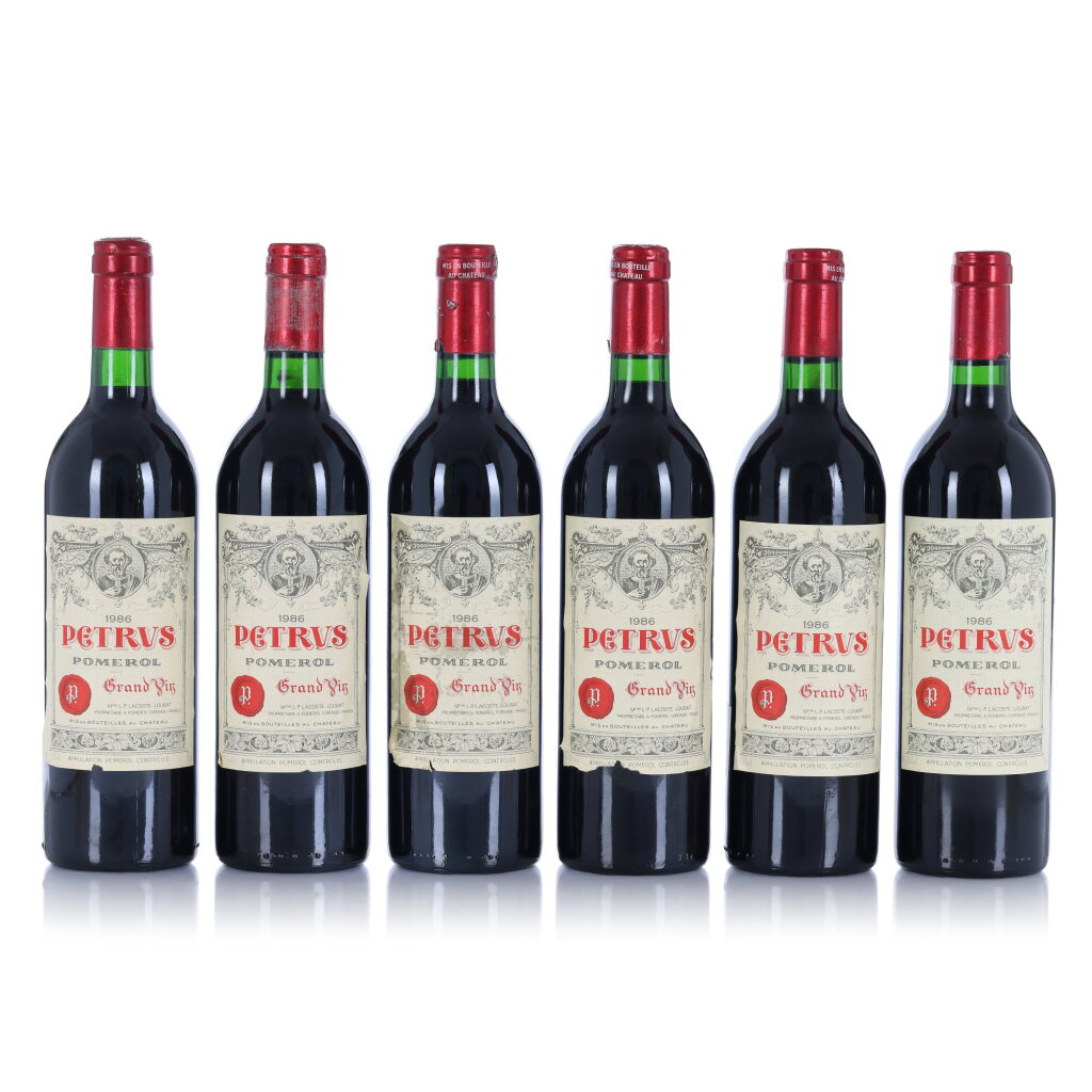 View full screen - View 1 of Lot 8. Petrus 1986 (12 BT).
