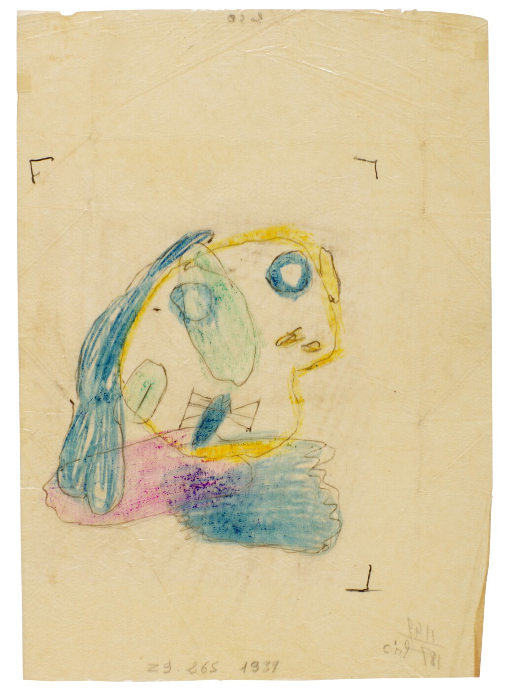 View full screen - View 1 of Lot 292. Tête de femme.