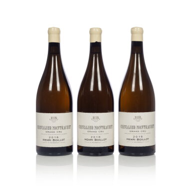 View full screen - View 1 of Lot 96. Chevalier Montrachet 2016 Domaine Henri Boillot (3 MAG).