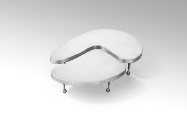 View full screen - View 1 of Lot 20. Nesting coffee table, designed in 1935-1938, our example from 1970-1980.